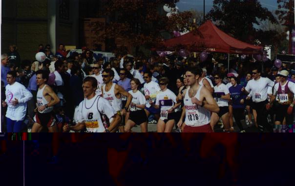 [The start of the Run for the Cure]